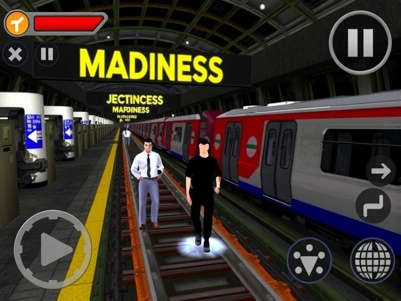 Metro Madness Gameplay Screenshot